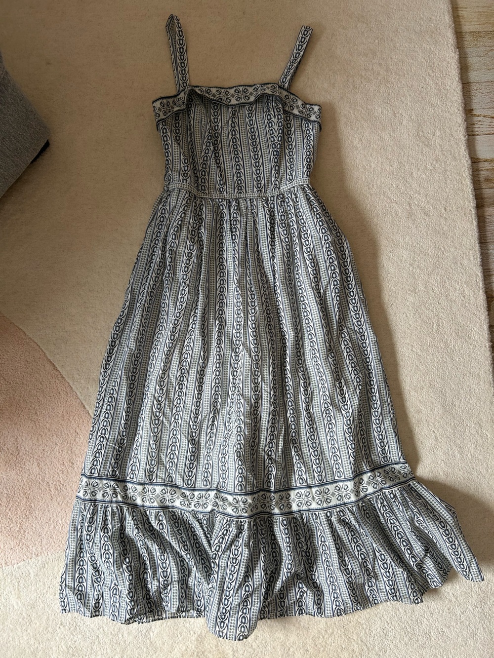Hill House-style cotton sundress